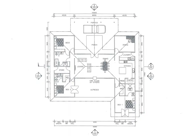 Floorplan of Homely rural property listing, LOT 145 Drysdale Approach, Kununurra WA 6743