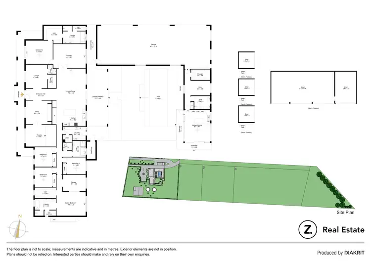 Floorplan of Homely house listing, 43 Cabbage Tree Lane, Gisborne South VIC 3437