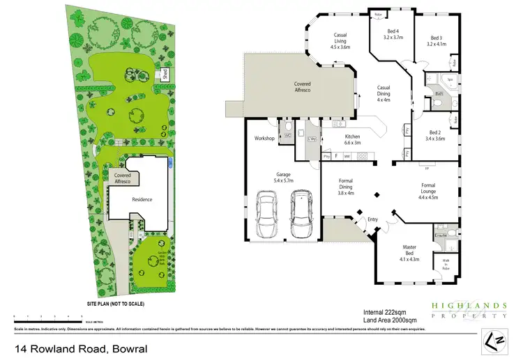 Floorplan of Homely house listing, 14 Rowland Road, Bowral NSW 2576