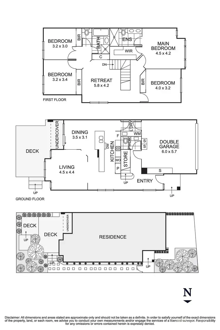 Floorplan of Homely townhouse listing, 20 Arlington Walk, Vermont VIC 3133