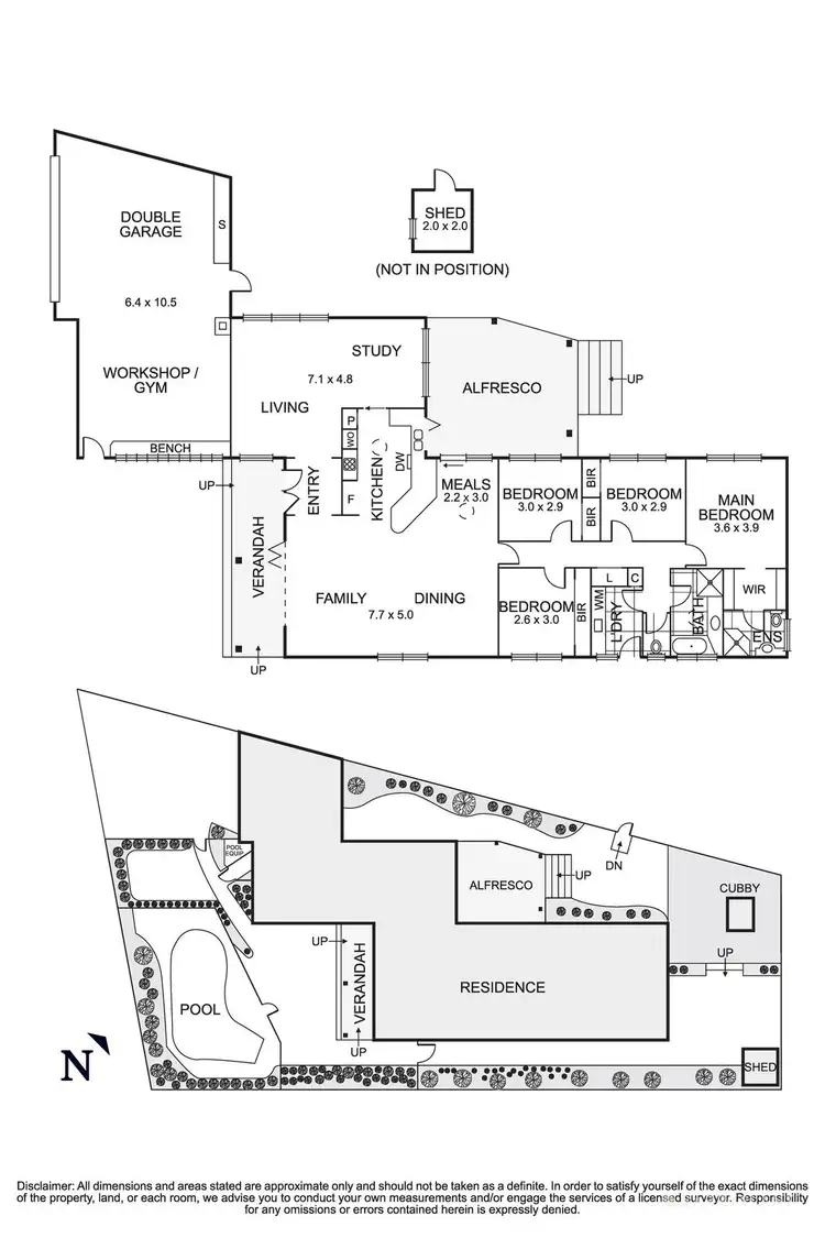 Floorplan of Homely house listing, 49 Huntingfield Drive, Doncaster East VIC 3109
