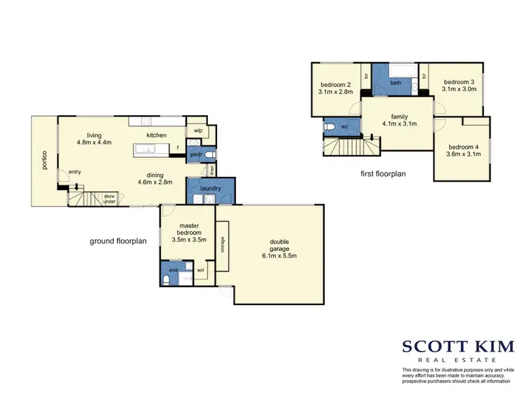 Floorplan of Homely townhouse listing, 1/24 Bradstreet Road, Mount Waverley VIC 3149