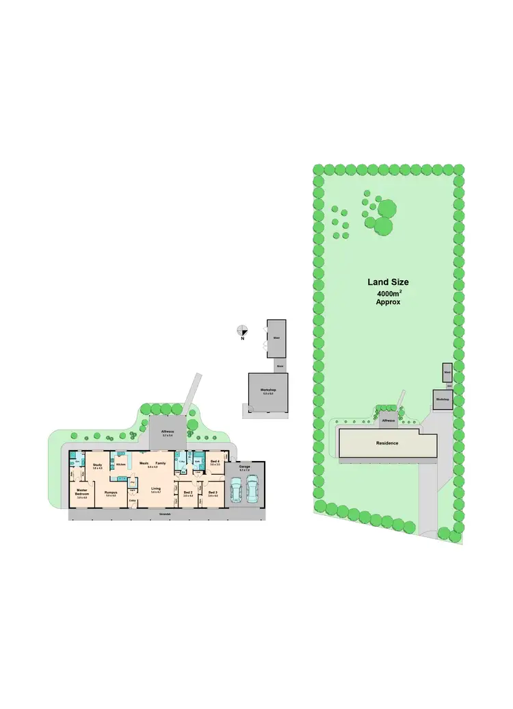 Floorplan of Homely house listing, 8 Wilkie Drive, Kilmore VIC 3764