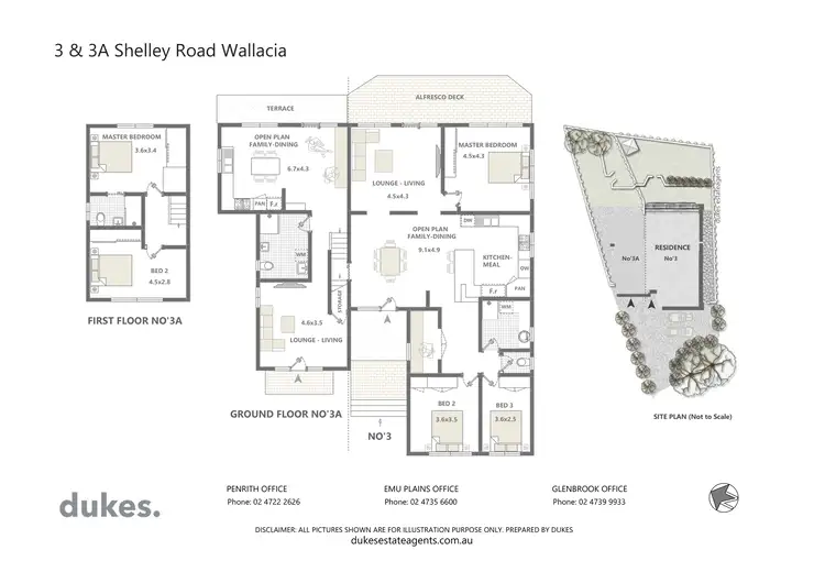 Floorplan of Homely house listing, 3 Shelley Road, Wallacia NSW 2745