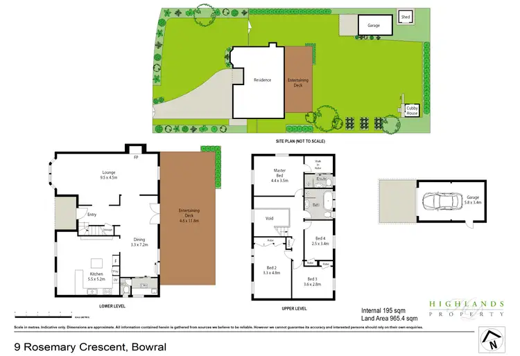 Floorplan of Homely house listing, 9 Rosemary Crescent, Bowral NSW 2576