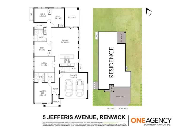 Floorplan of Homely house listing, 5 Jefferis Avenue, Renwick NSW 2575