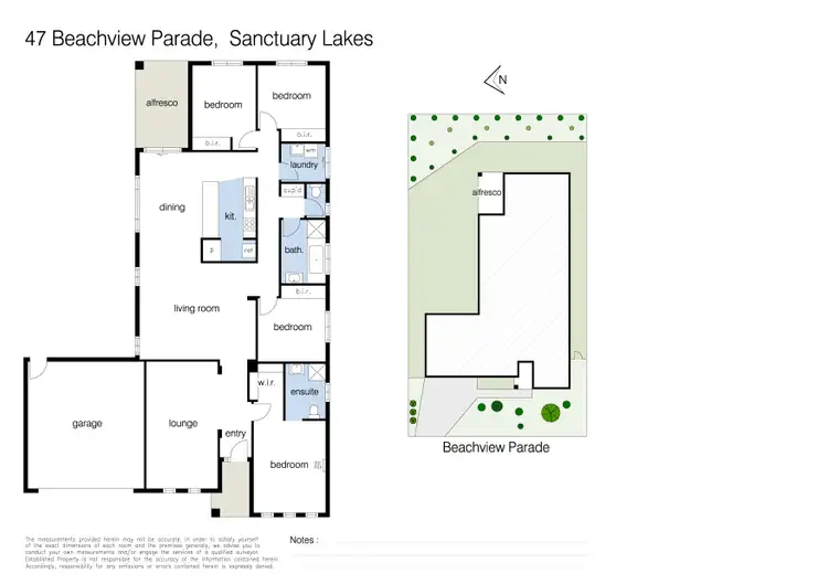 Floorplan of Homely house listing, 47 Beachview Parade, Sanctuary Lakes VIC 3030