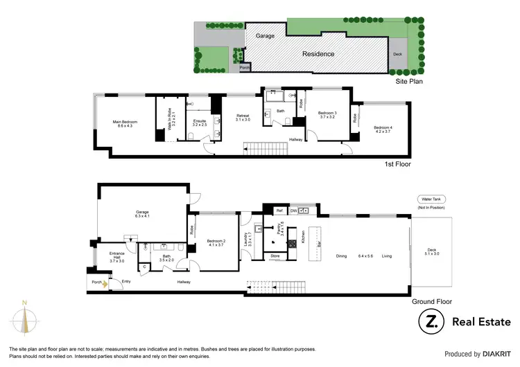 Floorplan of Homely townhouse listing, 12B Cooke Avenue, Hampton East VIC 3188