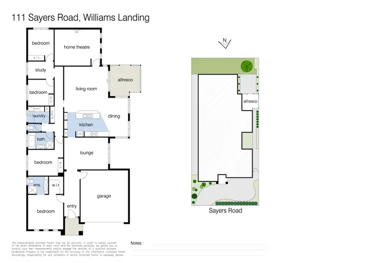 Floorplan of Homely house listing, 111 Sayers Road, Williams Landing VIC 3027