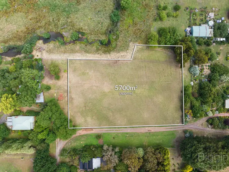 Floorplan of Homely land listing, TP423596 Inverarity Lane, Newlyn North VIC 3364