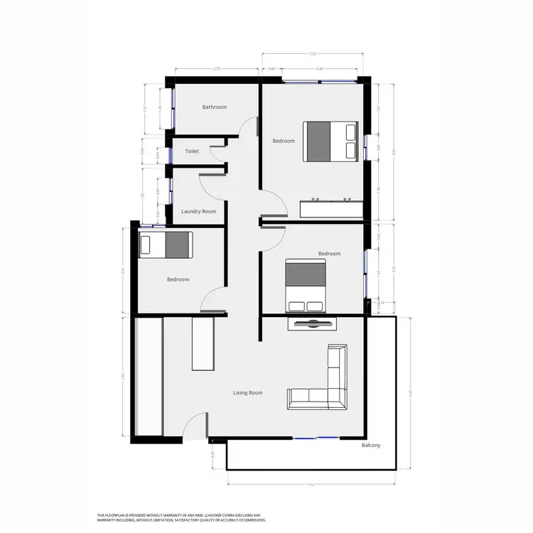 Floorplan of Homely apartment listing, 4/102 Camden Head Road, Dunbogan NSW 2443