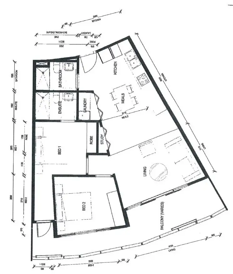Floorplan of Homely apartment listing, 217/390 Queen Street, Altona Meadows VIC 3028