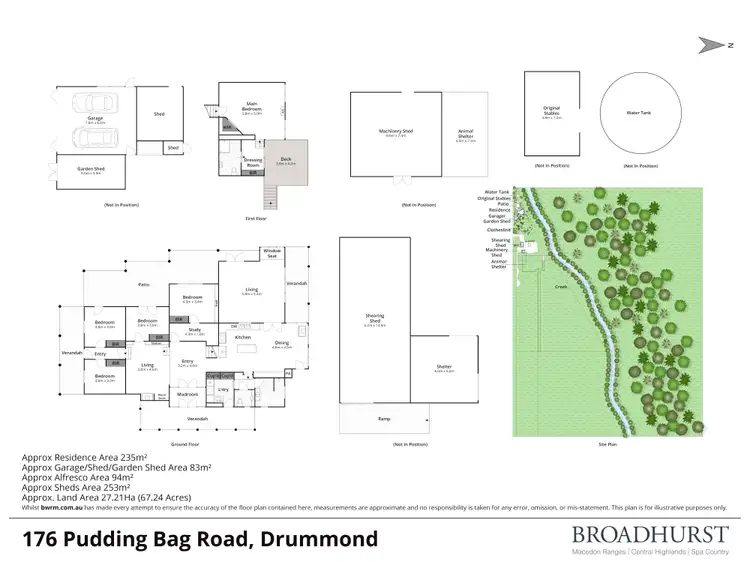 Floorplan of Homely house listing, 176 Pudding Bag Road, Drummond VIC 3461