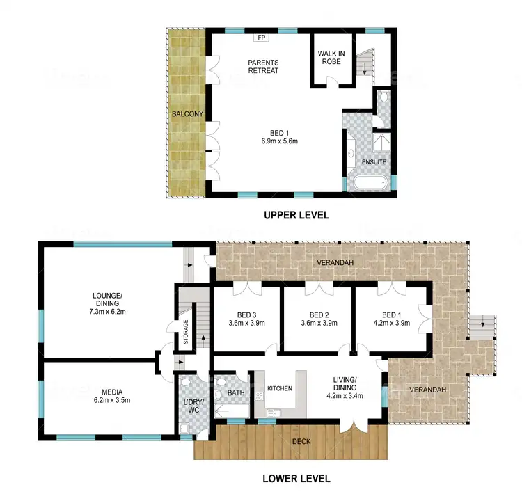 Floorplan of Homely house listing, 691 Beechwood Road, Beechwood NSW 2446