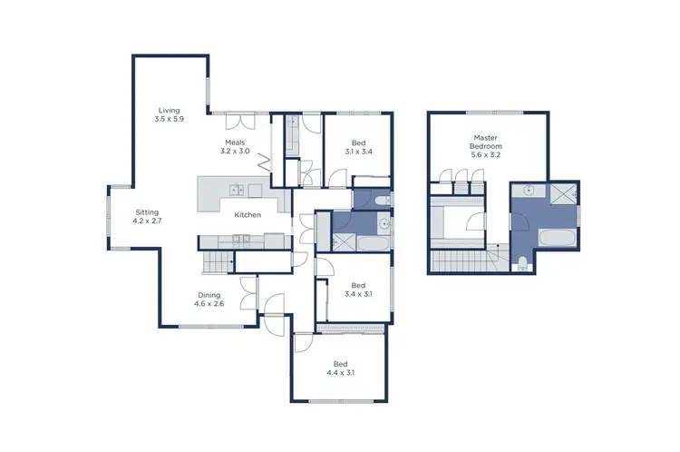 Floorplan of Homely house listing, 38 Goodwin Street, Blackburn VIC 3130