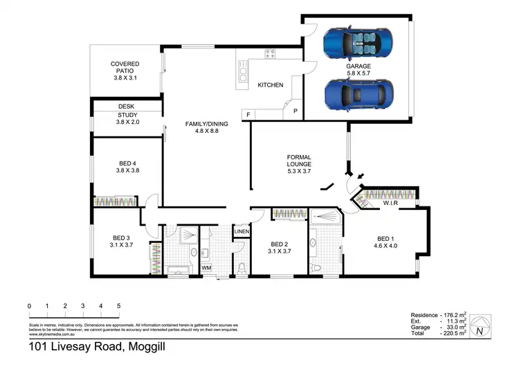 Floorplan of Homely house listing, 101 Livesay Road, Moggill QLD 4070