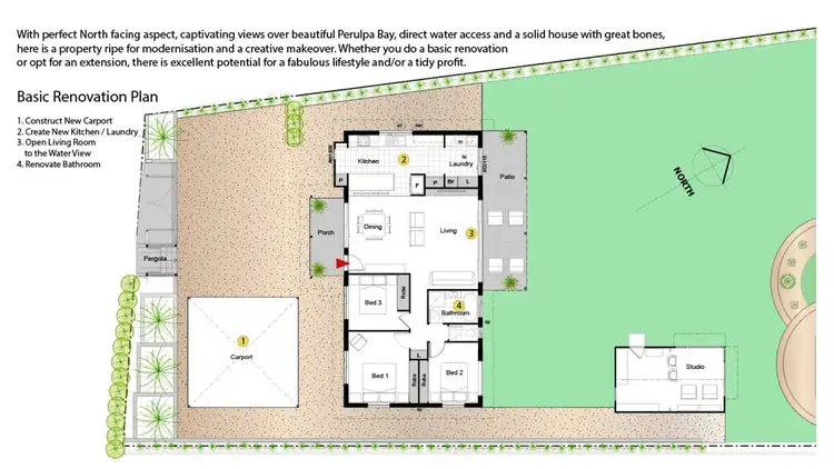 Floorplan of Homely house listing, 80 Timothy Street, Macleay Island QLD 4184