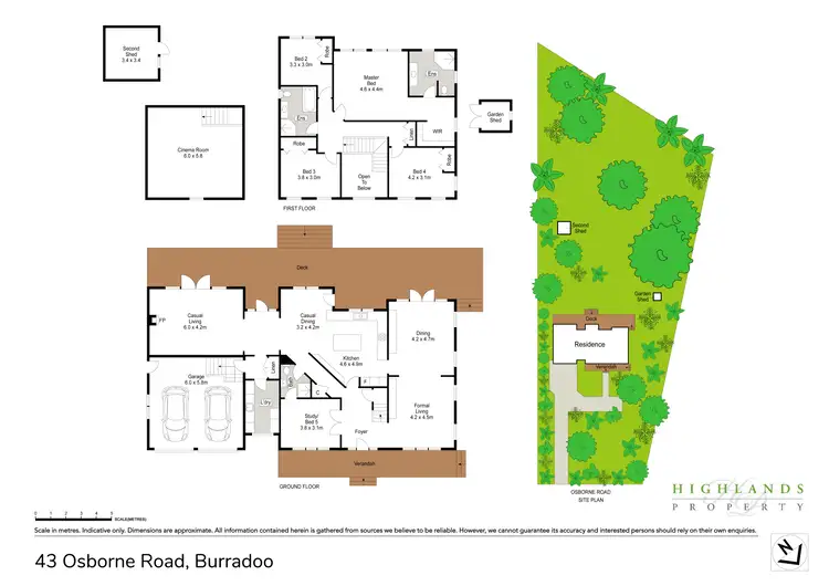 Floorplan of Homely house listing, 43 Osborne Road, Burradoo NSW 2576