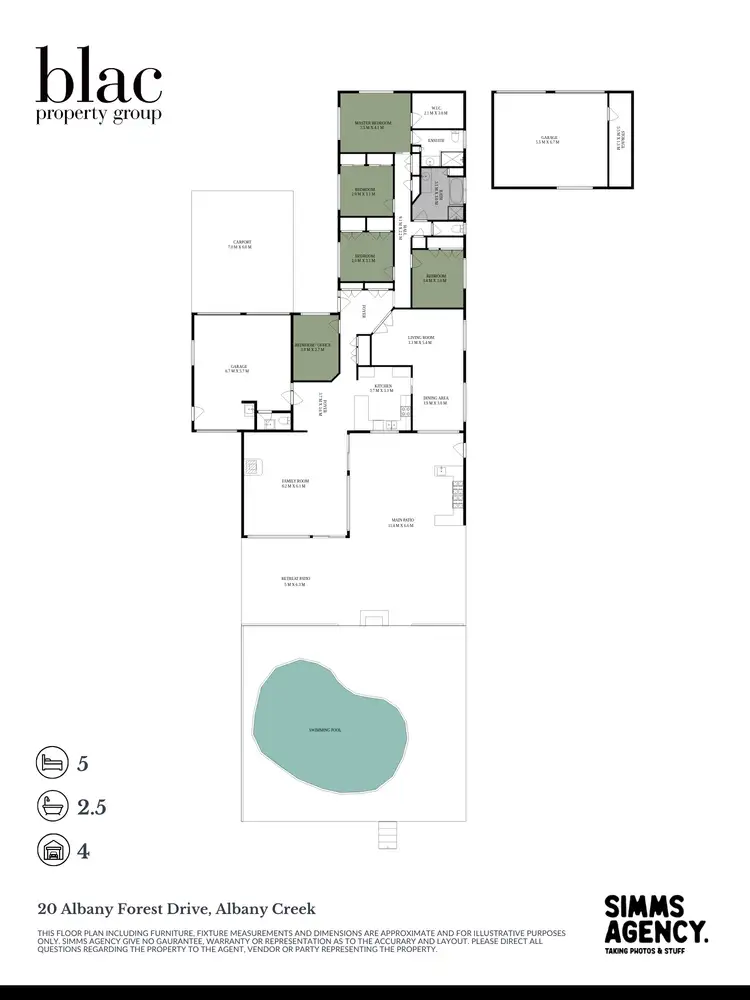 Floorplan of Homely house listing, 20 Albany Forest Drive, Albany Creek QLD 4035