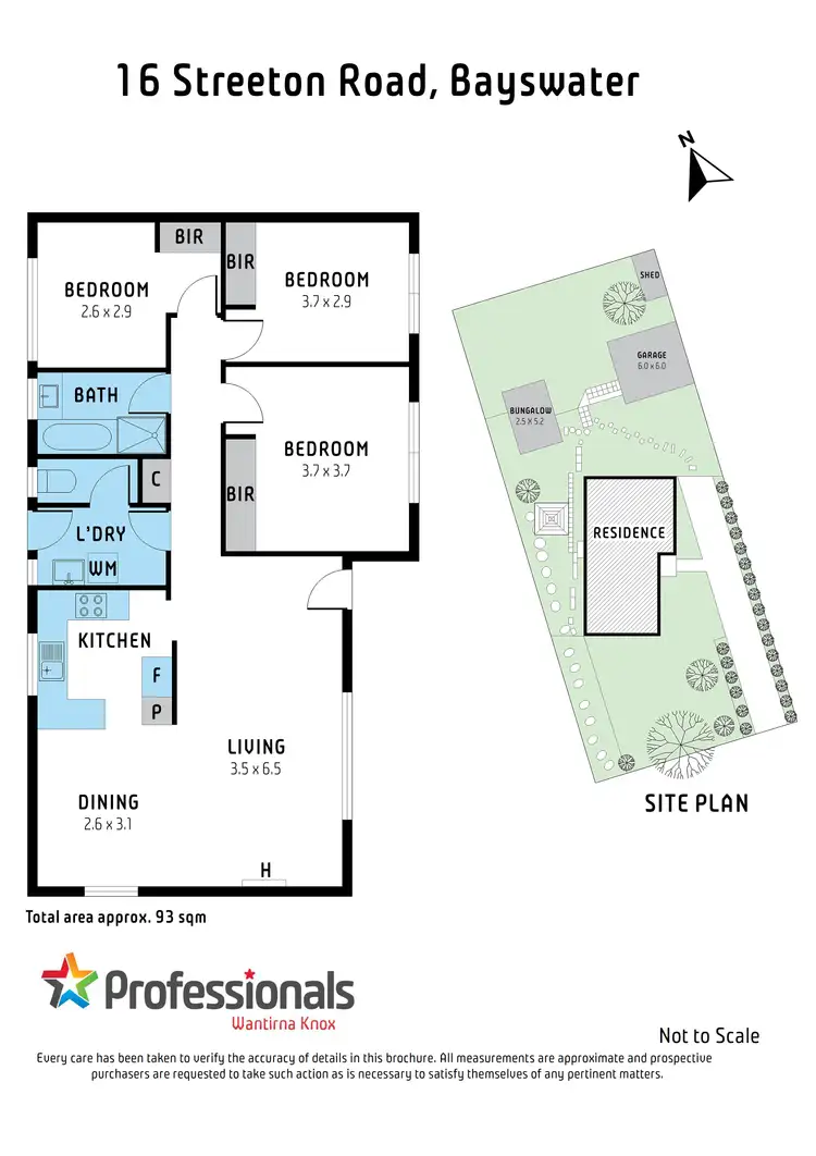 Floorplan of Homely house listing, 16 Streeton Road, Bayswater VIC 3153