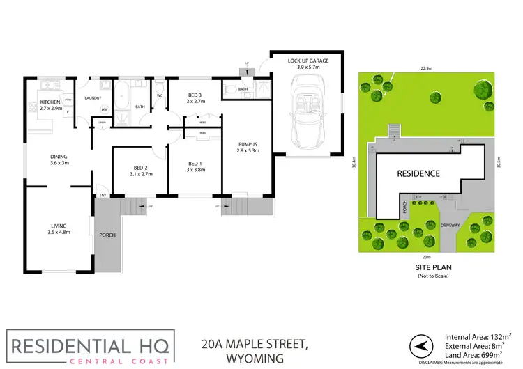 Floorplan of Homely house listing, 20A Maple Street, Wyoming NSW 2250