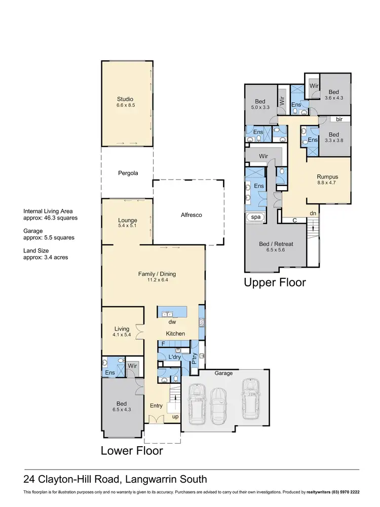 Floorplan of Homely rural property listing, 24 Clayton Hill Road, Langwarrin South VIC 3911