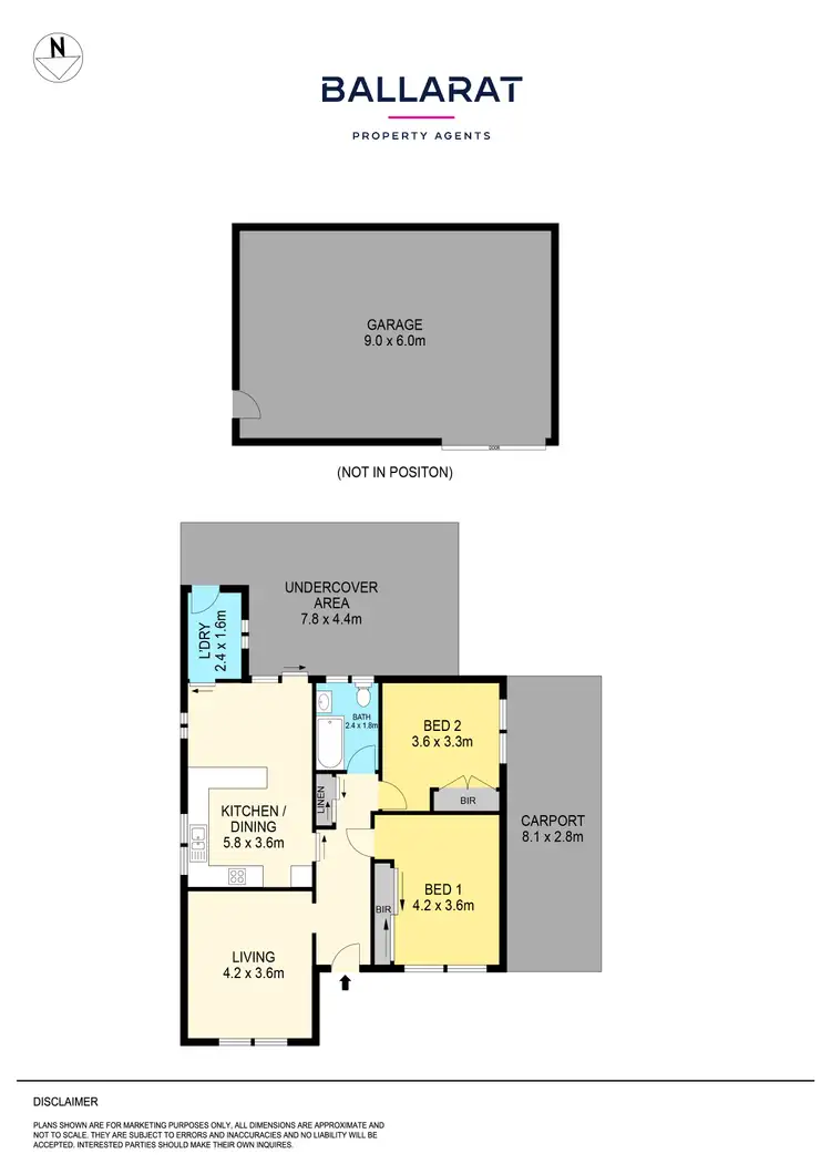 Floorplan of Homely house listing, 28 Bridge Street, Sebastopol VIC 3356