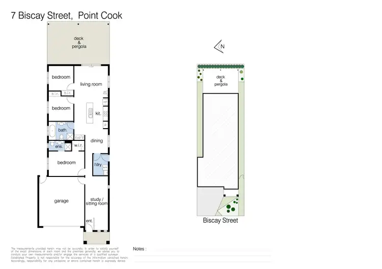 Floorplan of Homely house listing, 7 Biscay Street, Point Cook VIC 3030