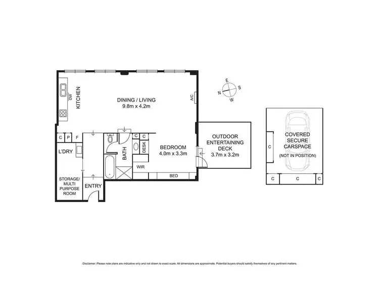 Floorplan of Homely apartment listing, 10/11 Anderson Street, West Melbourne VIC 3003