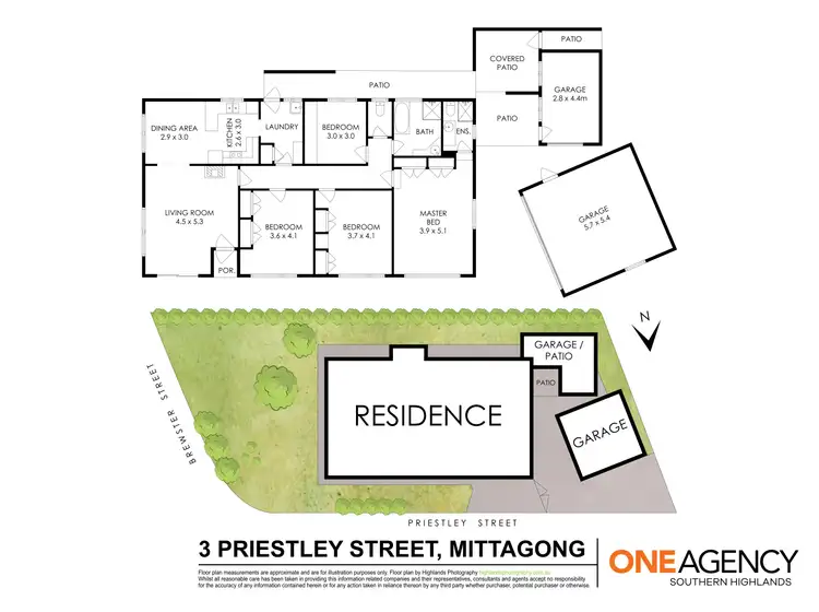 Floorplan of Homely house listing, 3 Priestley Street, Mittagong NSW 2575