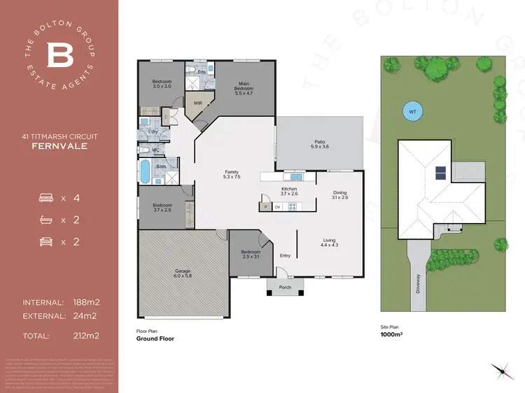 Floorplan of Homely house listing, 41 Titmarsh Circuit, Fernvale QLD 4306