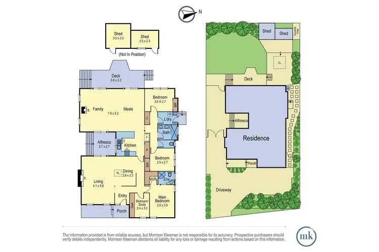 Floorplan of Homely house listing, 2 Elaroo Close, St Helena VIC 3088
