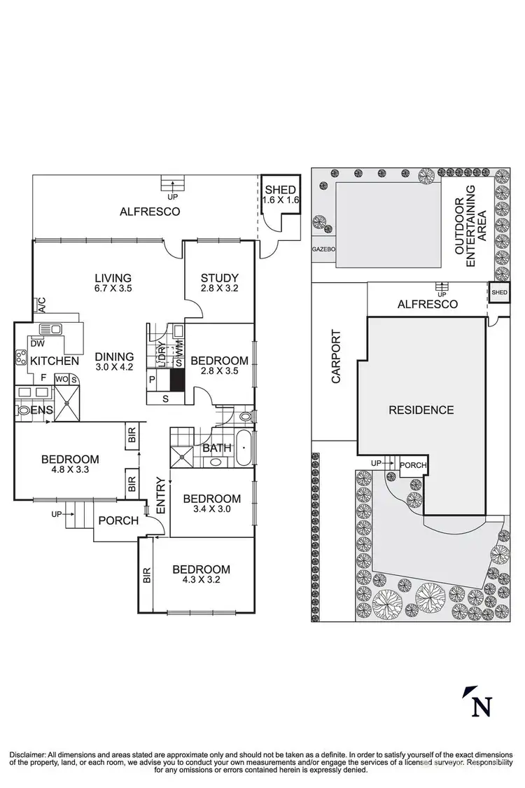 Floorplan of Homely house listing, 45 Gedye Street, Doncaster East VIC 3109