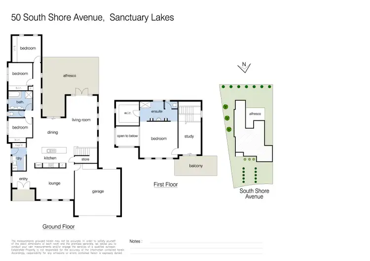 Floorplan of Homely house listing, 50 South Shore, Sanctuary Lakes VIC 3030
