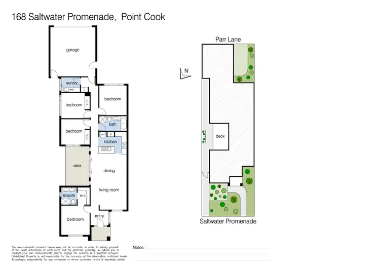 Floorplan of Homely house listing, 168 Saltwater Promenade, Point Cook VIC 3030