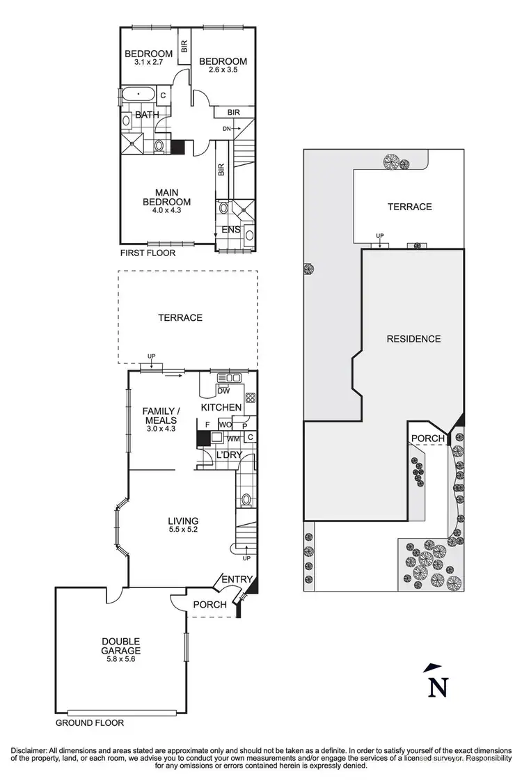 Floorplan of Homely townhouse listing, 37 Kurrajong Way, Blackburn North VIC 3130