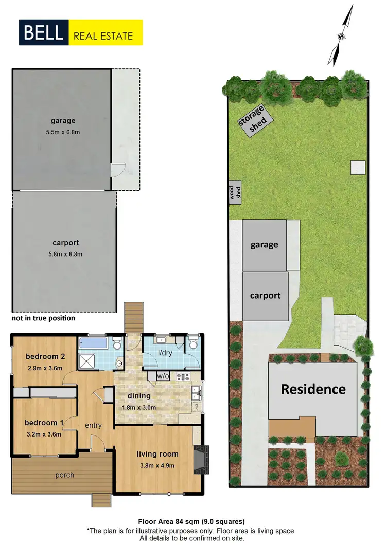 Floorplan of Homely house listing, 66 Stephen Avenue, Montrose VIC 3765