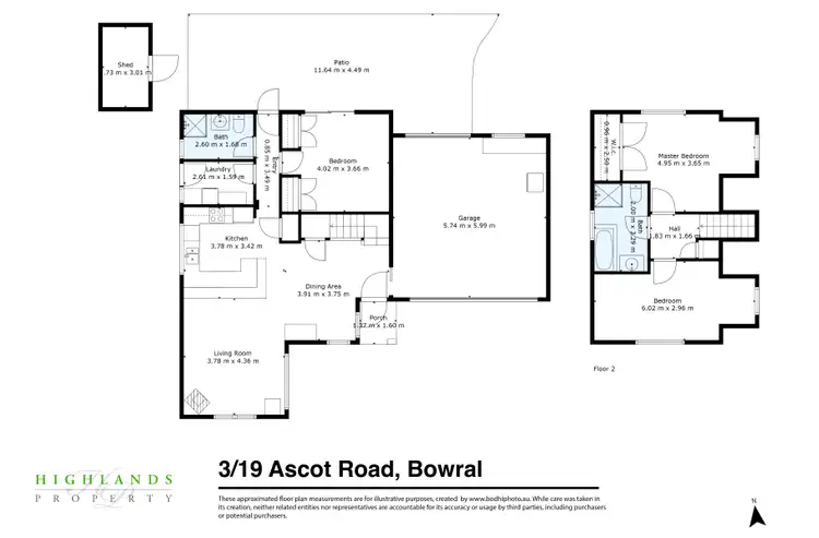 Floorplan of Homely townhouse listing, 3/19 Ascot Road, Bowral NSW 2576