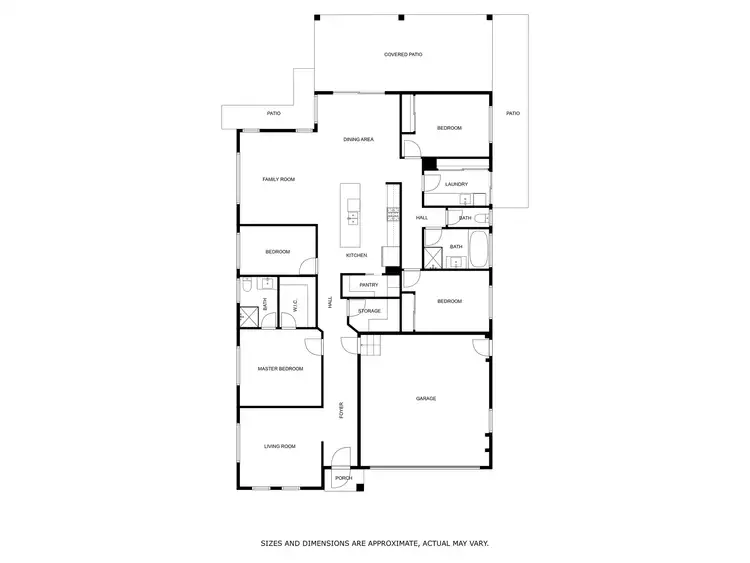 Floorplan of Homely house listing, 40 Felstead Circuit, Thurgoona NSW 2640