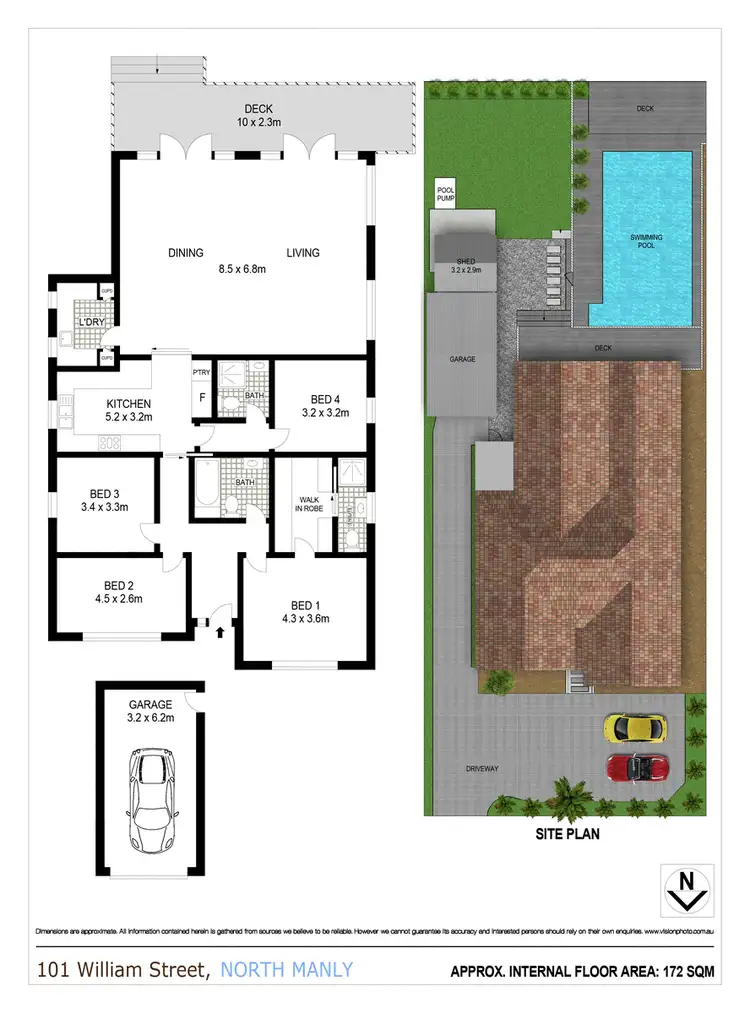 Floorplan of Homely house listing, 101 William Street, North Manly NSW 2100