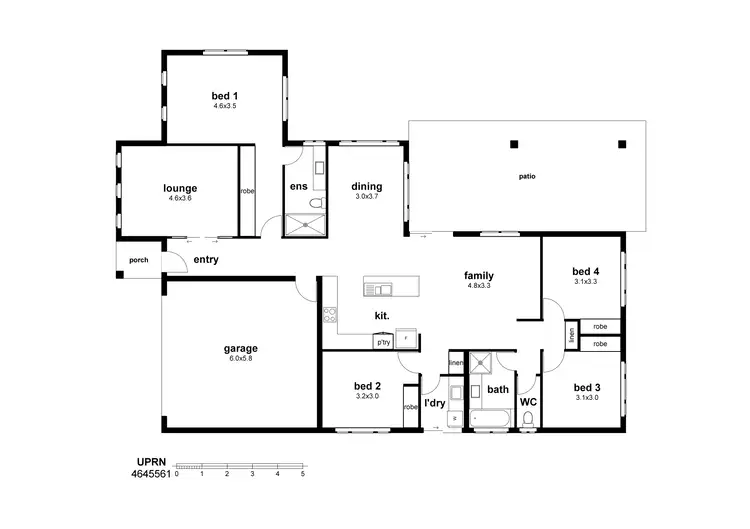 Floorplan of Homely house listing, Address available on request