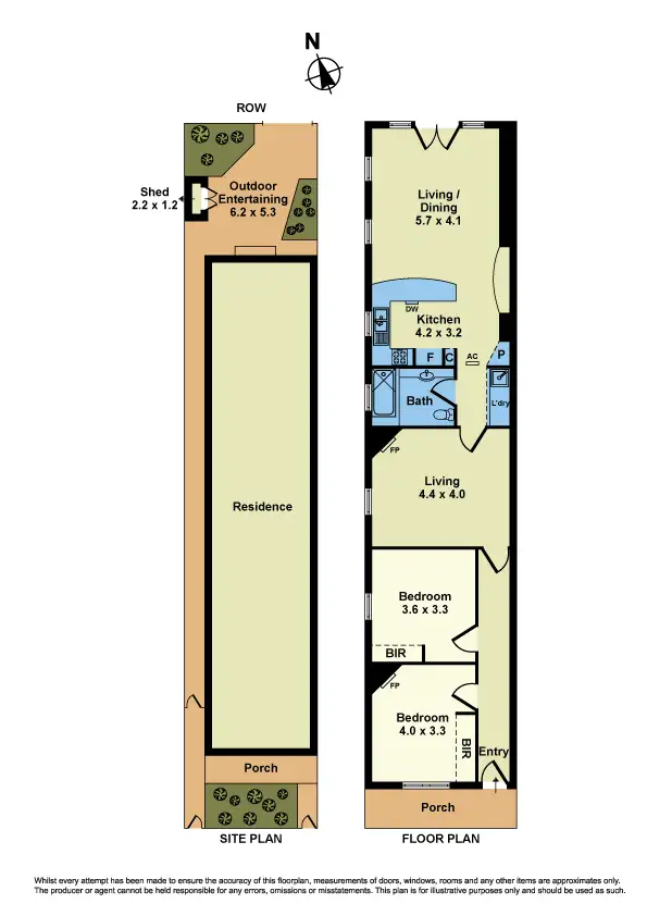 Floorplan of Homely house listing, 22 Illawarra Street, Williamstown VIC 3016