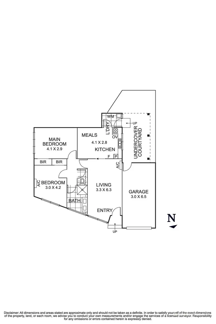 Floorplan of Homely unit listing, 4/1A Kintore Crescent, Box Hill VIC 3128