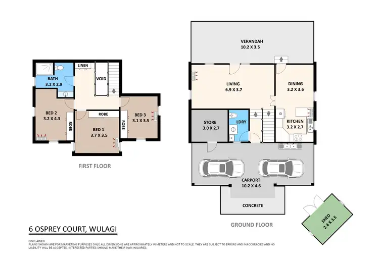 Floorplan of Homely house listing, 6 Osprey Court, Wulagi NT 812