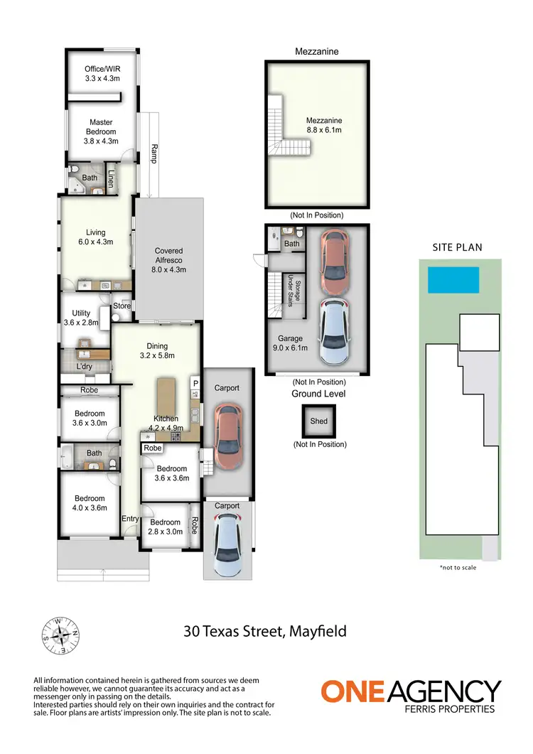 Floorplan of Homely house listing, 30 Texas Street, Mayfield NSW 2304