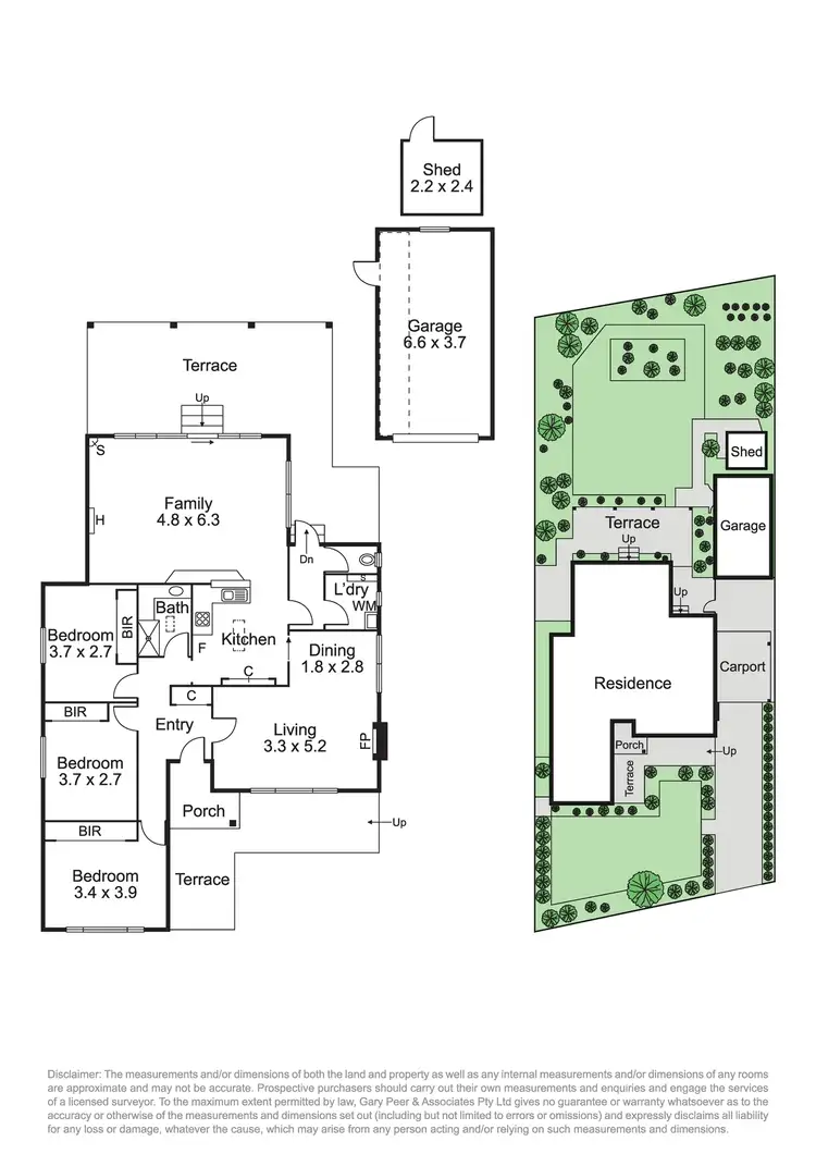 Floorplan of Homely house listing, 39 Parkmore Road, Bentleigh East VIC 3165