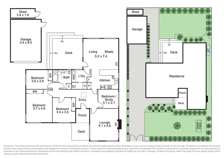 Floorplan of Homely house listing, 11 Florence Street, Ormond VIC 3204