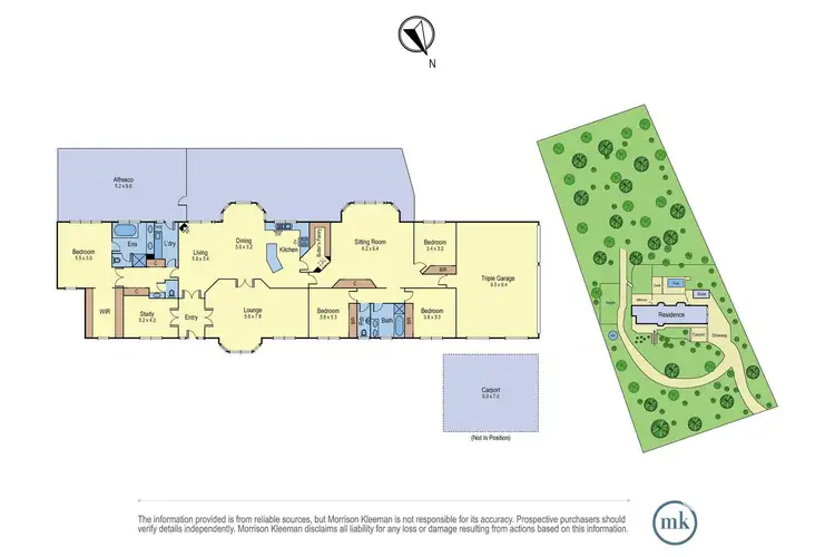 Floorplan of Homely house listing, 95 Memorial Drive, Plenty VIC 3090