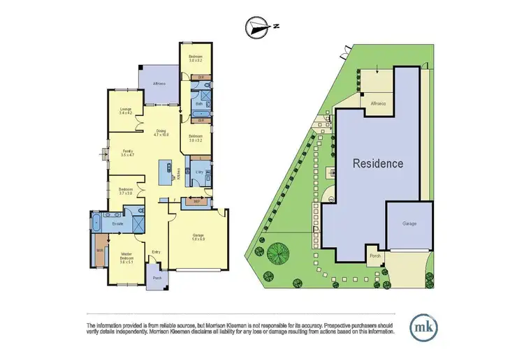 Floorplan of Homely house listing, 28 Mondadale Drive, Doreen VIC 3754
