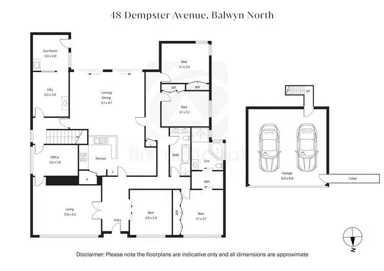 Floorplan of Homely house listing, 48 Dempster Avenue, Balwyn North VIC 3104